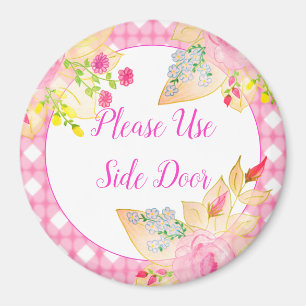 Fett mit rosa magnet