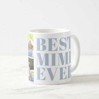 Fett Moderne Beste Mimi Aller 3 Foto-Geschenk Kaffeetasse