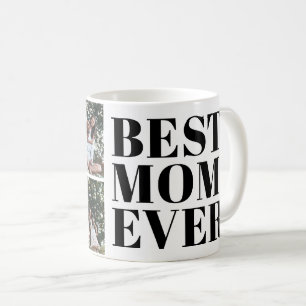 Fett Moderne Beste-Mutter-aller-Zeiten 3-Foto-Gesc Kaffeetasse