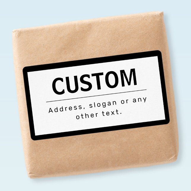 Fett moderner bearbeitbarer Text | Schwarz und Wei (Von Creator hochgeladen)