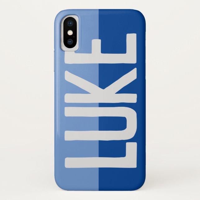 Fett Name Design. Case-Mate iPhone Hülle (Rückseite)
