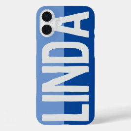 Fett Name Design. iPhone 16 Plus Hülle