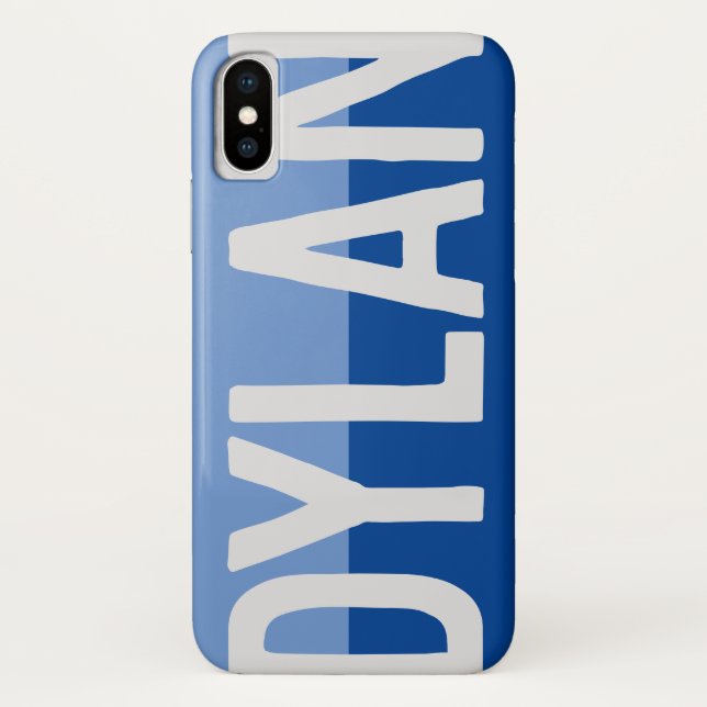 Fett Name Design - Dylan Case-Mate iPhone Hülle (Rückseite)