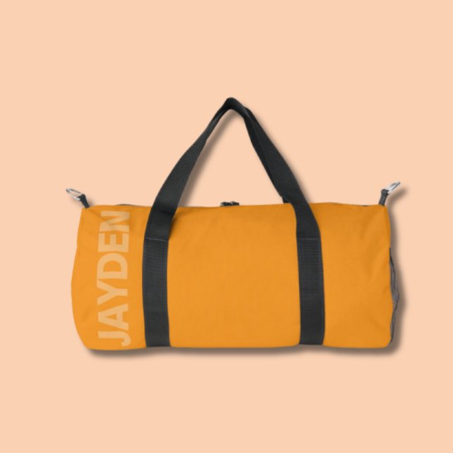 Fett Name Gym | Monogram Männer-Frauen-Duffle Duffle Bag (Monochrome Colorful Gym Workout Bags)