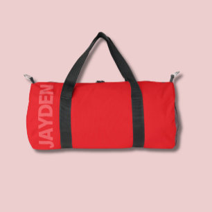 Fett Name Gym Monogram Männer-Frauen-Duffle Duffle Bag
