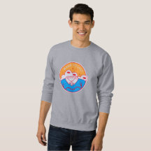 Fett Neon Orange Pink Blau Grafik