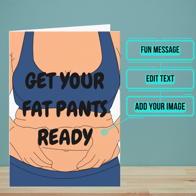 "Fett Pants" Funny Birthday Card Karte (This funny card is for that friend of yours with the awesome sense of humor. )
