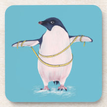 Fett Pinguin auf Diät Niedlicher Funny Bird