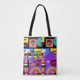 Fett Pop-Art Retro-Comic-Stil Tasse