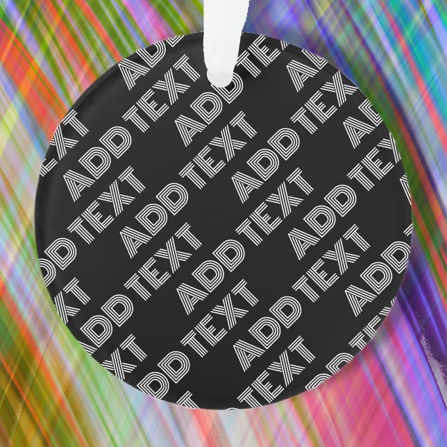 Fett Retro-Modernes Name oder Word-Muster Ornament (Von Creator hochgeladen)