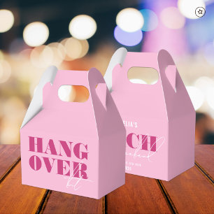 Fett Rosa Junggesellinnen-Wochenende-Kater-Kit Geschenkschachtel