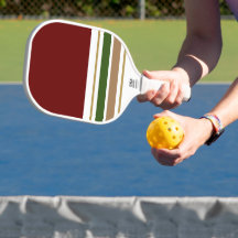 Fett roter Farbblock Grünbraune Racing Streifen