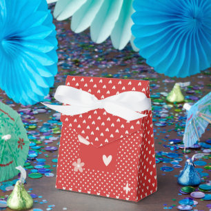 Fett rotes Herz Liebe Design - Perfekt für kundens Geschenkschachtel