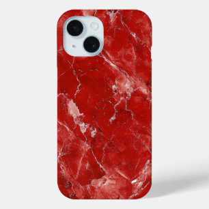 Fett rotes Marmorhandy mit auffallenden Venen Case-Mate iPhone Hülle
