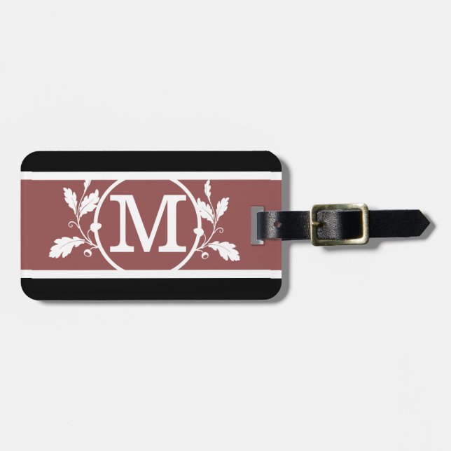 Fett RS1 Mit Monogramm Gepäckanhänger (Vorderseite horizontal)