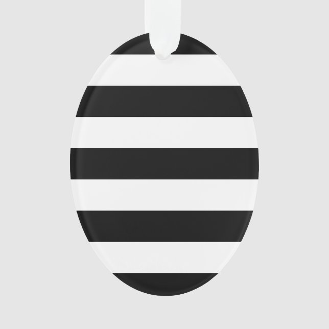 Fett-Schwarz-Weiß-Streifen Ornament (Vorderseite)