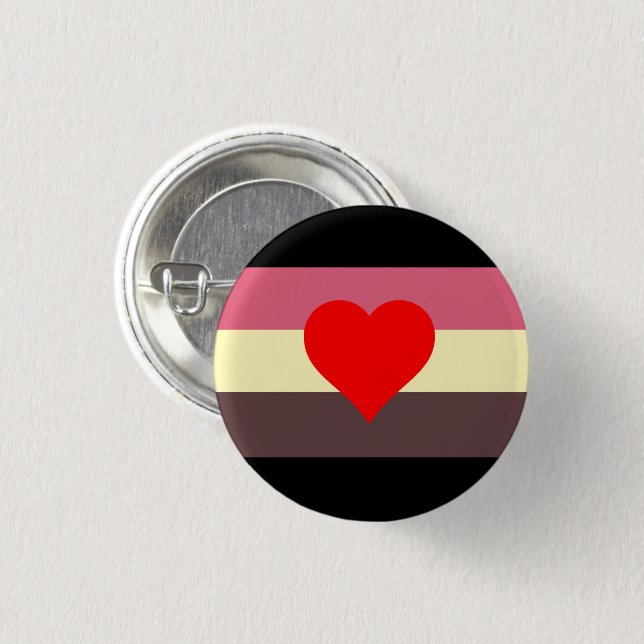 Fett-Stolperflagge Button (Vorne & Hinten)