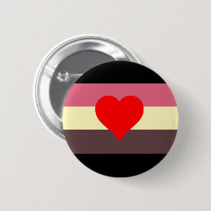 Fett Stolz Flagge Button
