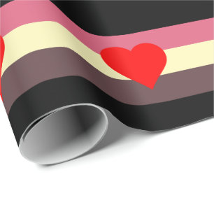 Fett Stolz Flagge Geschenkpapier