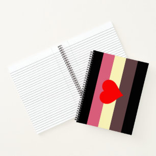 Fett Stolz Flagge Notizbuch