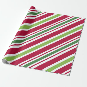 Fett Strip Weihnachtswrapping Paper Geschenkpapier