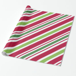 Fett Strip Weihnachtswrapping Paper Geschenkpapier