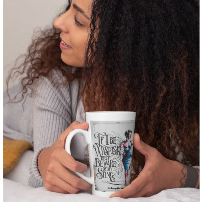 Fett, tapfer und brillant - Eleganter Kaffee Milchtasse (Von Creator hochgeladen)