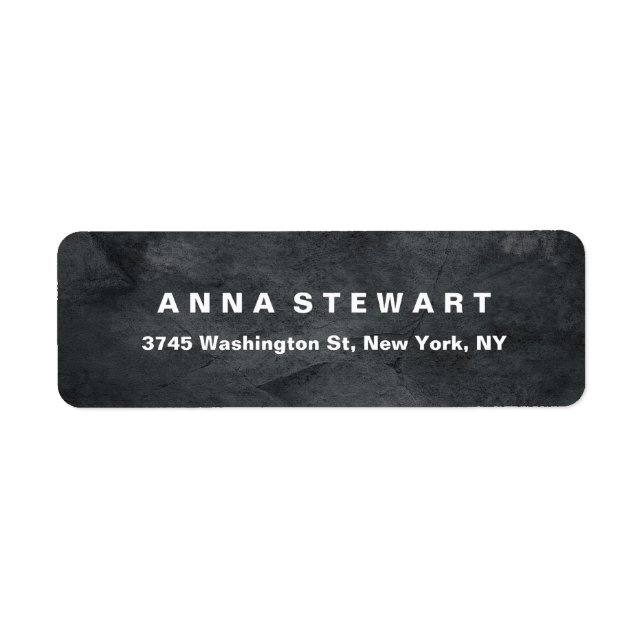 Fett Text Elegant Gray Texture Beruflich Moderne (Vorne)