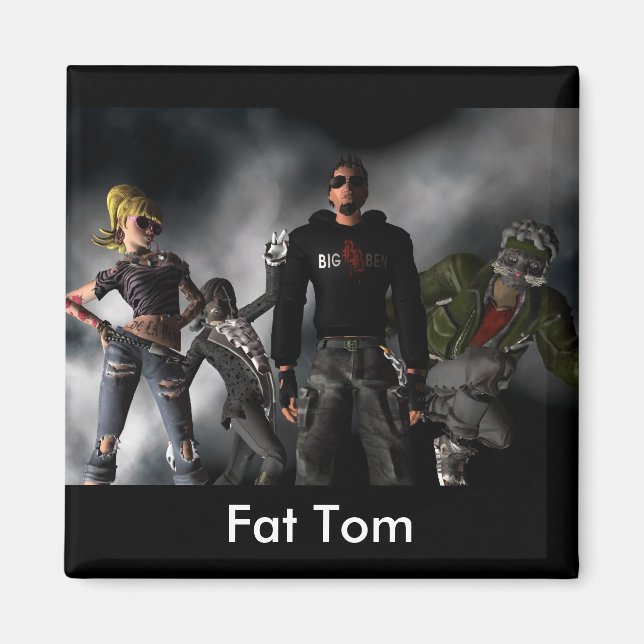 Fett-Tom-Magnet Magnet (Vorne)