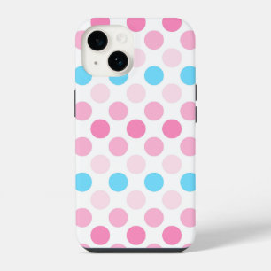 Fett transfeminine Flag-Punkte iPhone 14 Hülle