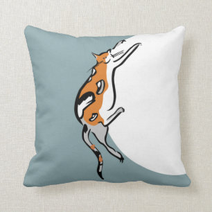 Fett Tricolor Funny Cat Kissen