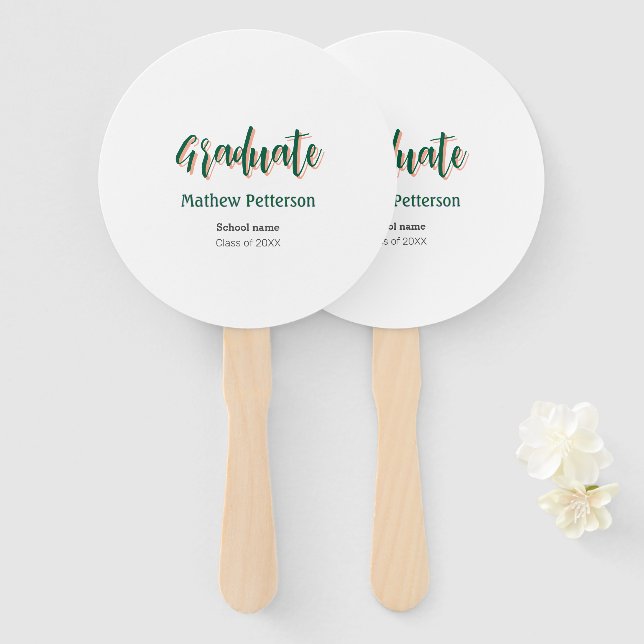 Fett-Typ einfache schwarze Klasse moderne Abschlus Fächer (Vorne und Hinten)