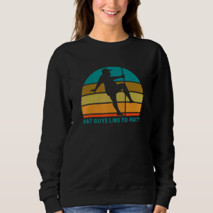 Fett Typ Liebe Party Spaß trinken Erwachsene Sweatshirt