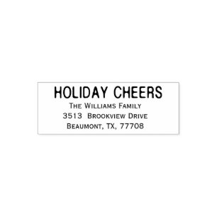 Fett Typografie Holiday Chefs Formaladresse Permastempel