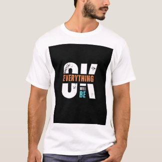 Fett-Typografie-T - Shirt