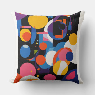 Fett und Abstrakt: Lebhafte Kissendesigns Kissen
