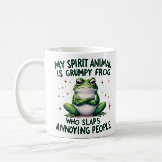 Fett- und Sassy-Frog-Zitat Grafisch Kaffeetasse