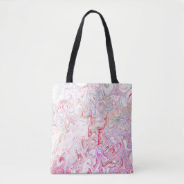 Fett Vibrant Pink Fluid Marmor Wirbel Abstrakt Kun