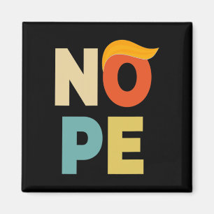 Fett Vintager Stil Funny Anti-Trump Magnet