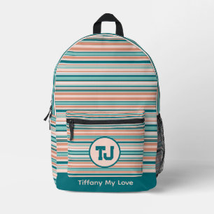 Fett zurück an die Schule Name Rucksack für Mädche