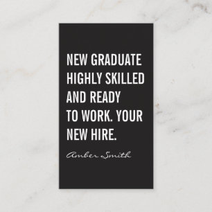 Fettangebot Visitenkarte