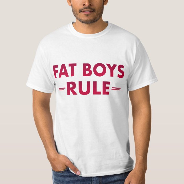 FETTBOYS RULE MÄNNER T - SHIRT (Vorderseite)