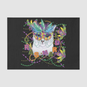 Fettdienstag Cat, Funny Fettdienstag Seidenpapier