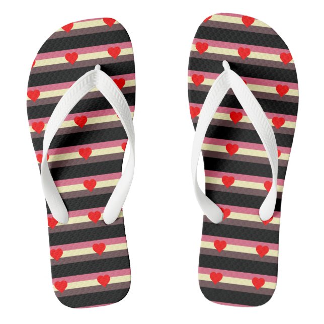 Fettdruck Flip Flops (Fußbett)