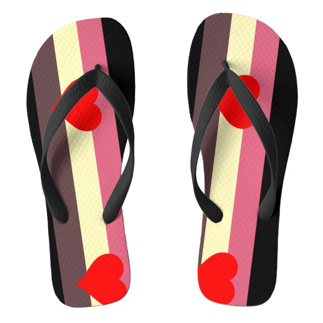 Fettdruck Flip Flops (Fußbett)