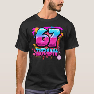 Fette 67 Graffiti-Shirt Street Art Style T-Shirt