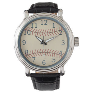 Fette Blaue Baseballuhr Armbanduhr