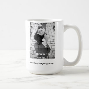 Fette Bulldoggen-Tasse Tasse