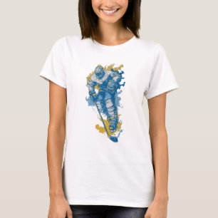 Fette Eishockey-Maske Winter Sport T-Shirt