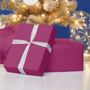 Fette Farbblock-Hochzeits-Einladung – Magenta Geschenkpapier
